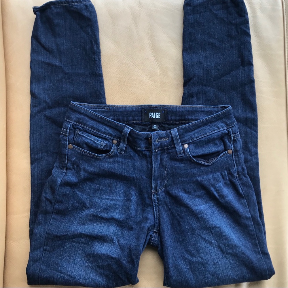 PAIGE Transcend - Verdugo Ankle Skinny Jeans 26 - Picture 4 of 6